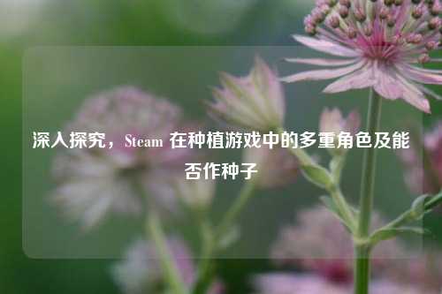 深入探究,Steam 在种植游戏中的多重角色及能否作种子