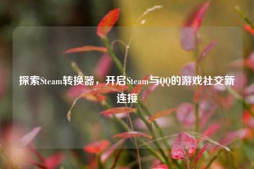 探索Steam转换器,开启Steam与QQ的游戏社交新连接