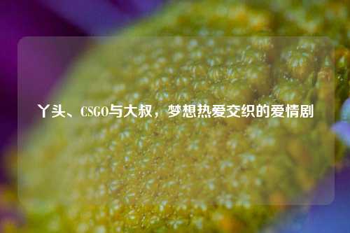 丫头、CSGO与大叔,梦想热爱交织的爱情剧
