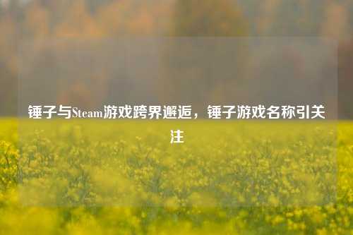 锤子与Steam游戏跨界邂逅，锤子游戏名称引关注