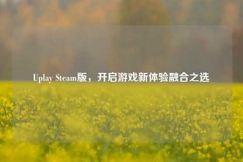 Uplay Steam版，开启游戏新体验融合之选