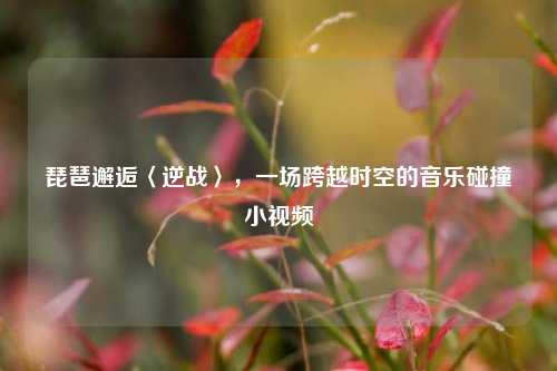 琵琶邂逅〈逆战〉,一场跨越时空的音乐碰撞小视频