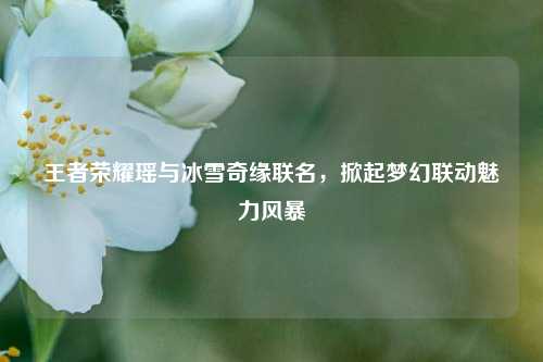 王者荣耀瑶与冰雪奇缘联名,掀起梦幻联动魅力风暴