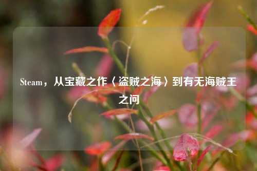 Steam,从宝藏之作〈盗贼之海〉到有无海贼王之问