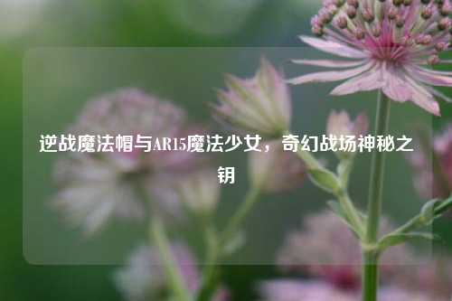 逆战魔法帽与AR15魔法少女,奇幻战场神秘之钥