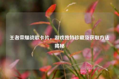 王者荣耀战歌卡片，游戏独特珍藏及获取方法揭秘