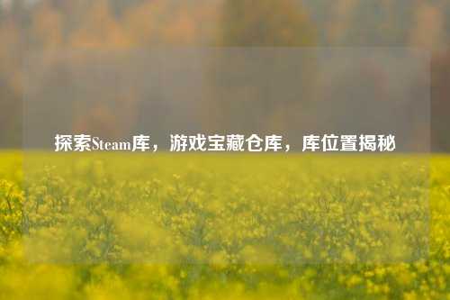 探索Steam库,游戏宝藏仓库,库位置揭秘